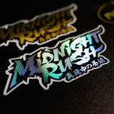 Midnightrush "FIGHTER" Diecut - MIDNIGHTRUSH, LLC
