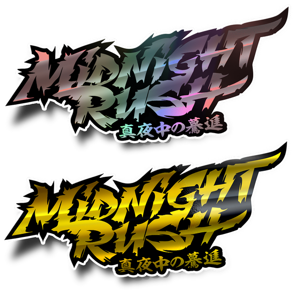 Midnightrush "FIGHTER" Diecut - MIDNIGHTRUSH, LLC