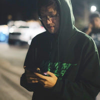 Midnightrush Forest Green Dragon Hoodie - LIMITED RELEASE - MIDNIGHTRUSH, LLC