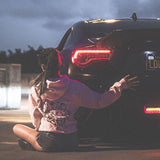Midnightrush Light Pink Dragon Hoodie - LIMITED RELEASE - MIDNIGHTRUSH, LLC