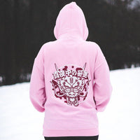 Midnightrush Light Pink Dragon Hoodie - LIMITED RELEASE - MIDNIGHTRUSH, LLC