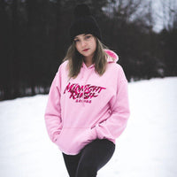 Midnightrush Light Pink Dragon Hoodie - LIMITED RELEASE - MIDNIGHTRUSH, LLC