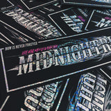 Midnightrush "Now Is Never Forever" Sticker - MIDNIGHTRUSH, LLC